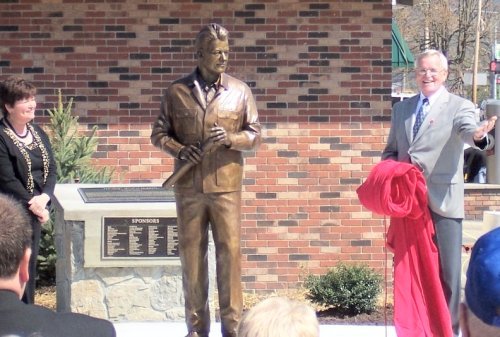 unveiling of Gov. Bert T. Combs Statue