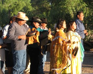 Apache ceremony.